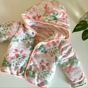 Burt’s Bees Baby Reversible Puffy Jacket 6-9m